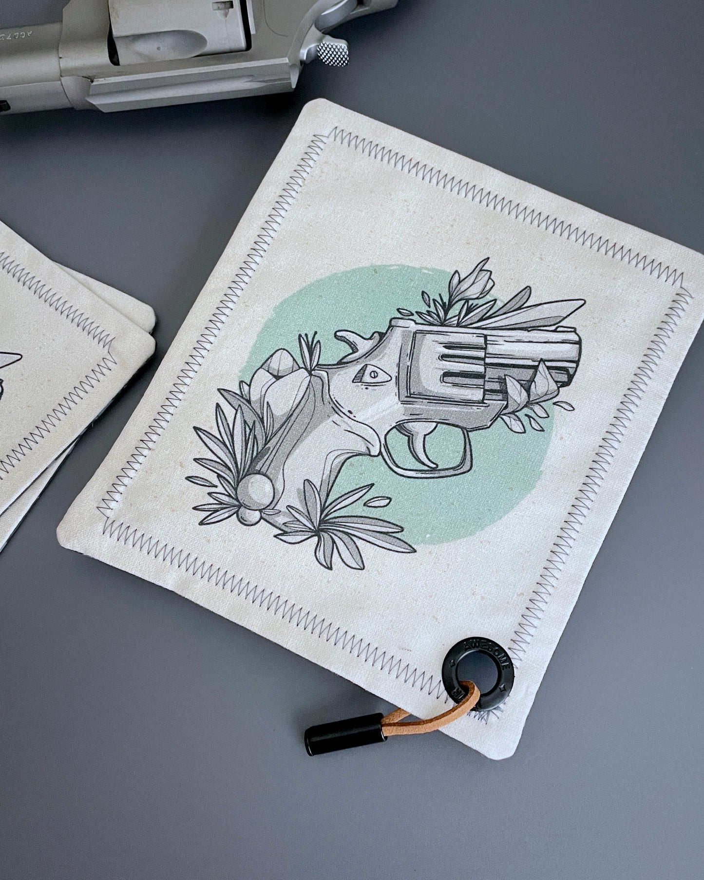 FLORAL SHOOTER HANDKERCHIEF