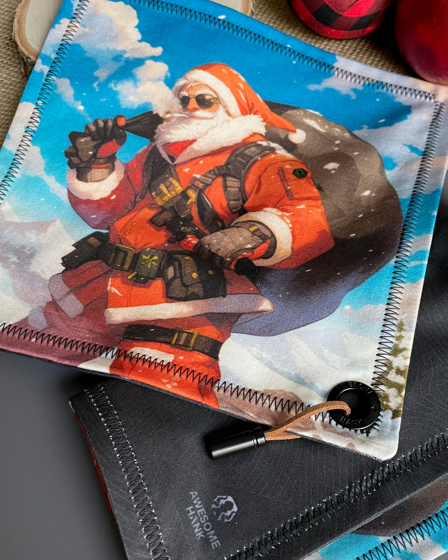 SANTA CLAUS HANDKERCHIEF XL